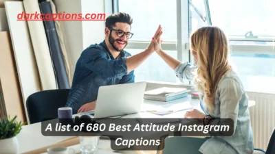 Attitude Instagram Captions