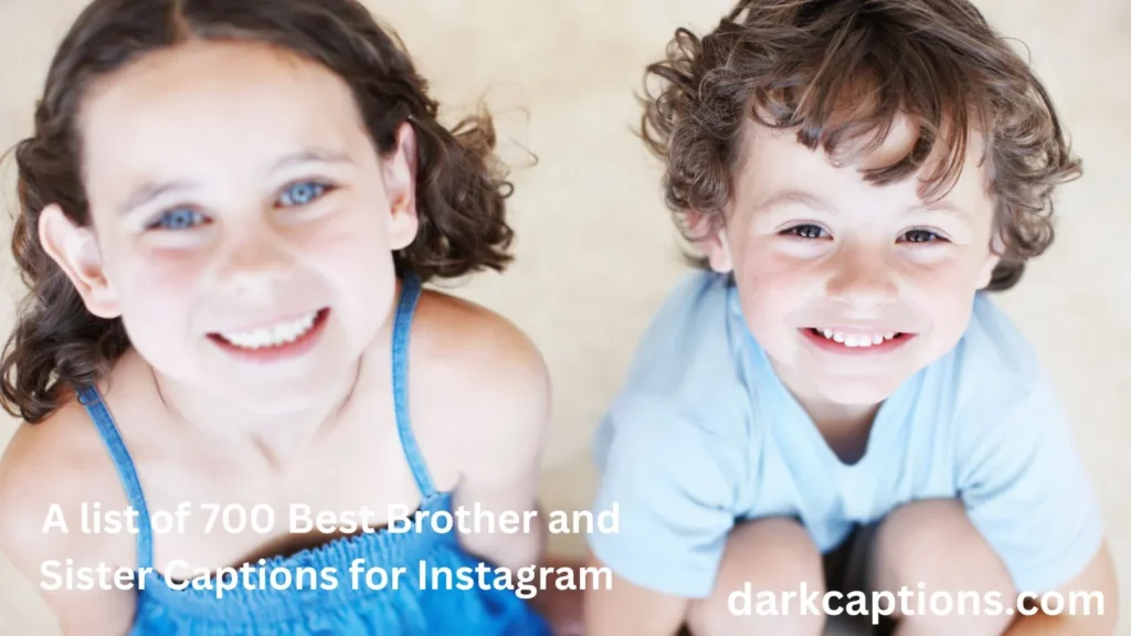 Best Brother and Sister Captions for Instagram