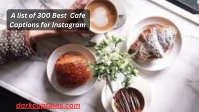 Cafe Captions for Instagram