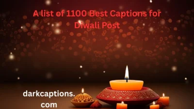 Captions for Diwali Post
