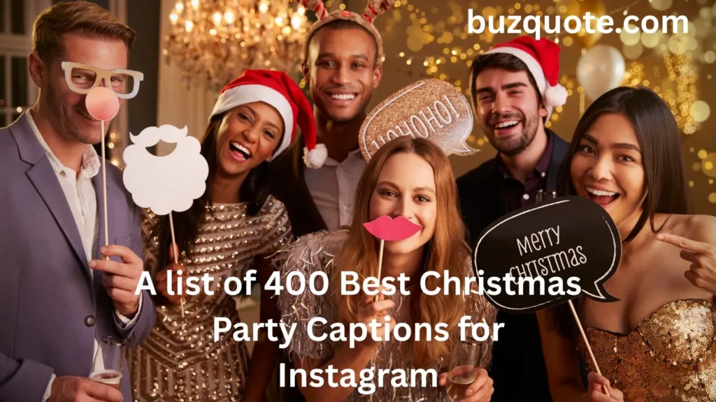 Christmas Party Captions for Instagram
