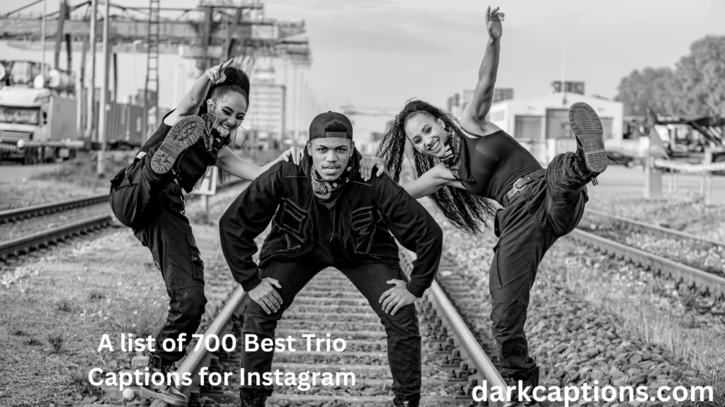 Funny Trio Captions for Instagram