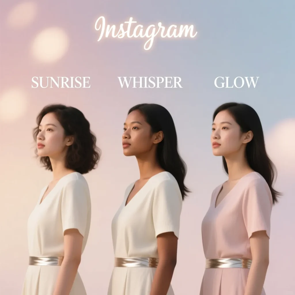 One Word Girl Trio Captions for Instagram