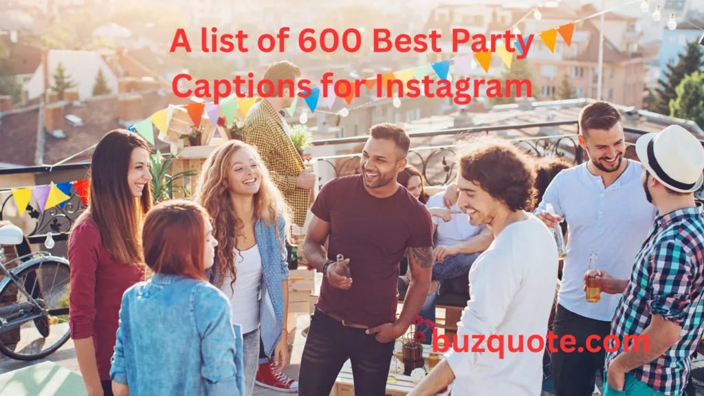 Party Captions for Instagram