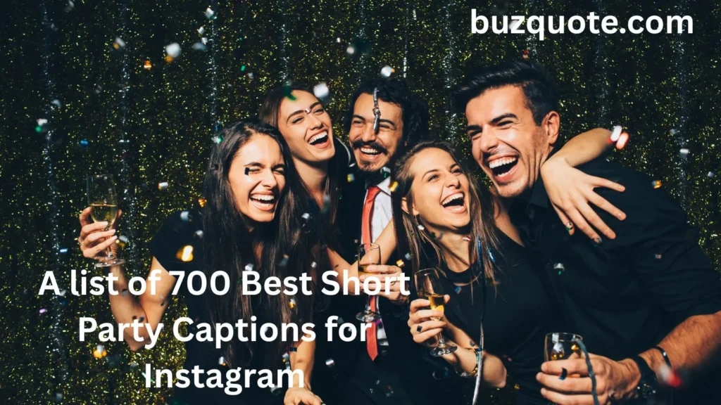 Short Party Captions for Instagram