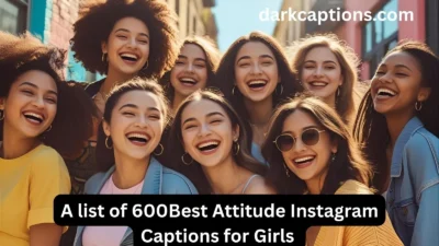 Attitude Instagram Captions for Girls