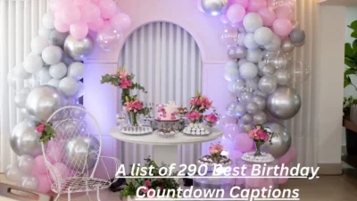 Birthday Countdown Captions
