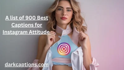 Captions for Instagram Attitude