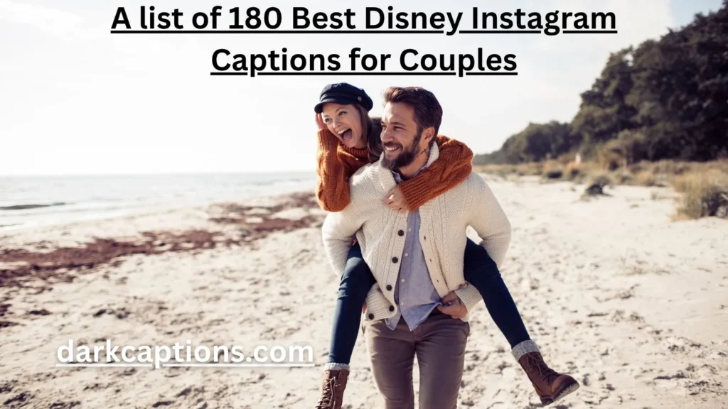 Disney Instagram Captions for Couples