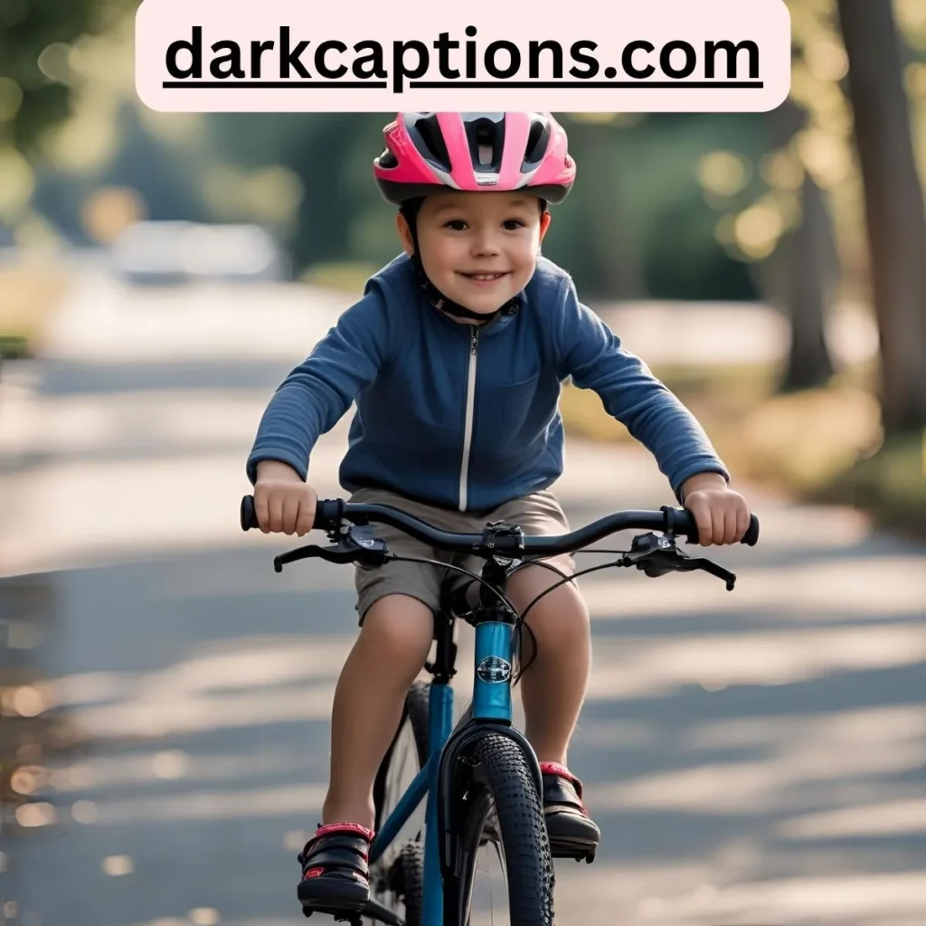 First Bike Ride Captions