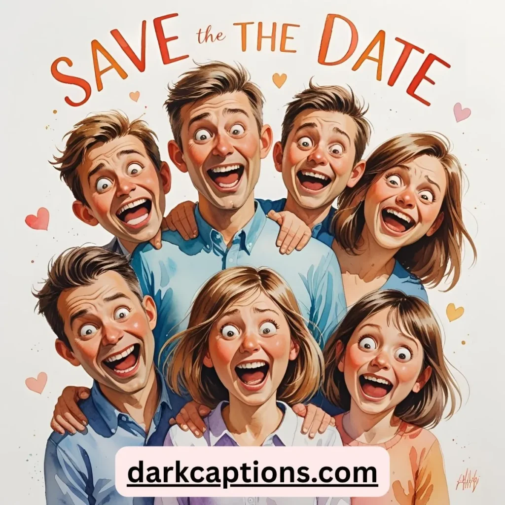 Funny Save the Date Captions
