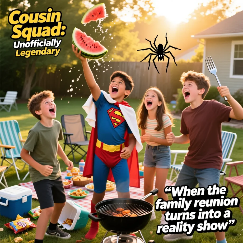 Funny with Cousins Captions for Instagram