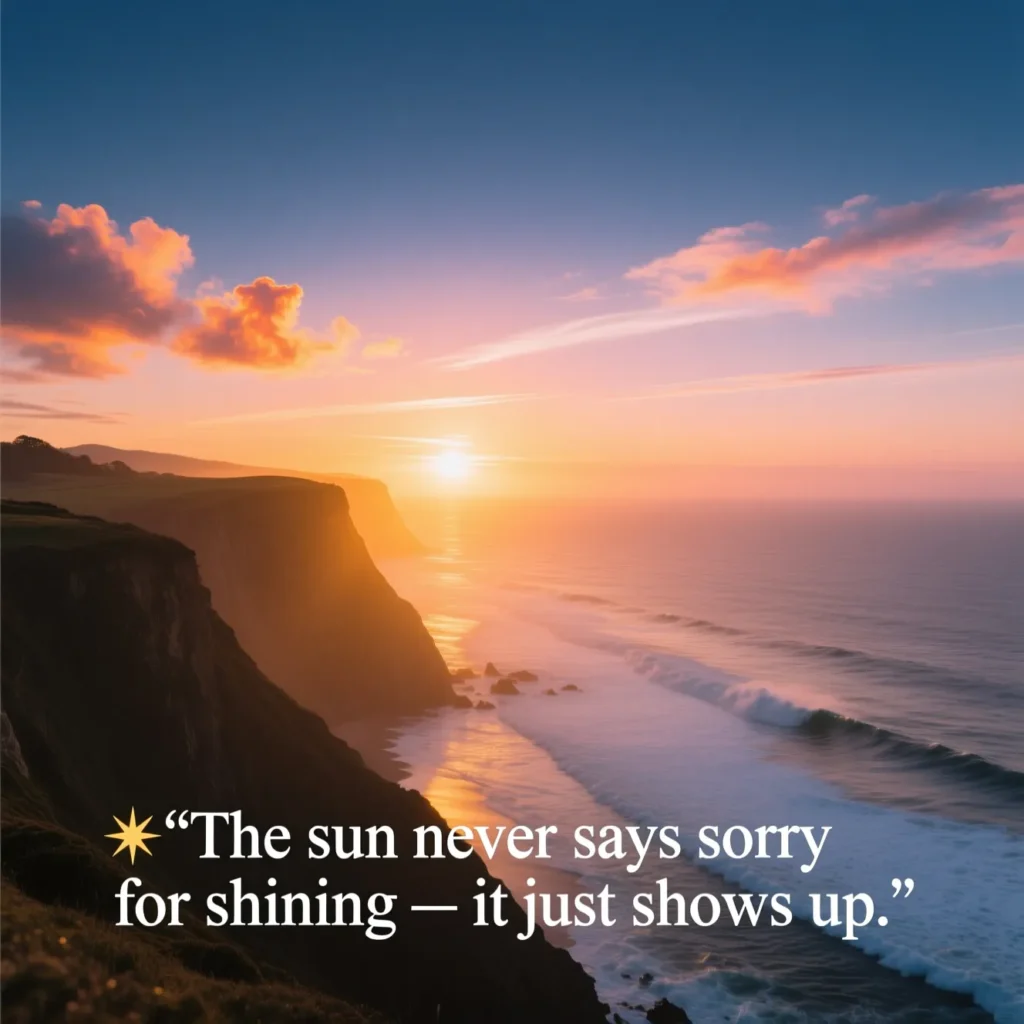 Instagram Captions About the Sun