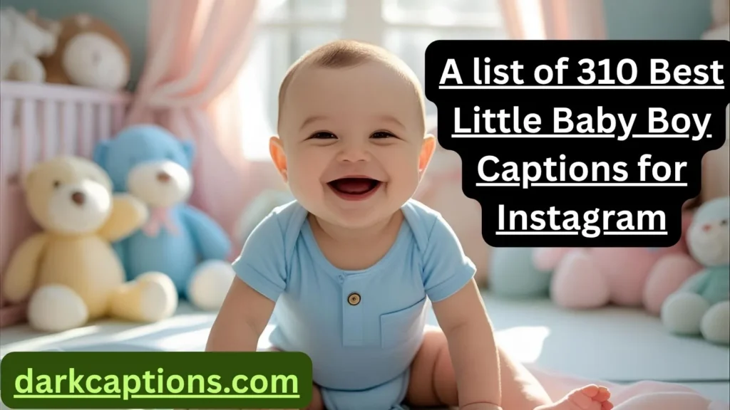 Little Baby Boy Captions for Instagram
