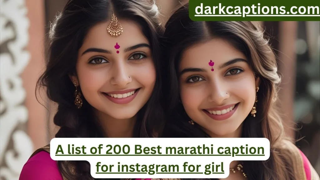 marathi caption for instagram for girl