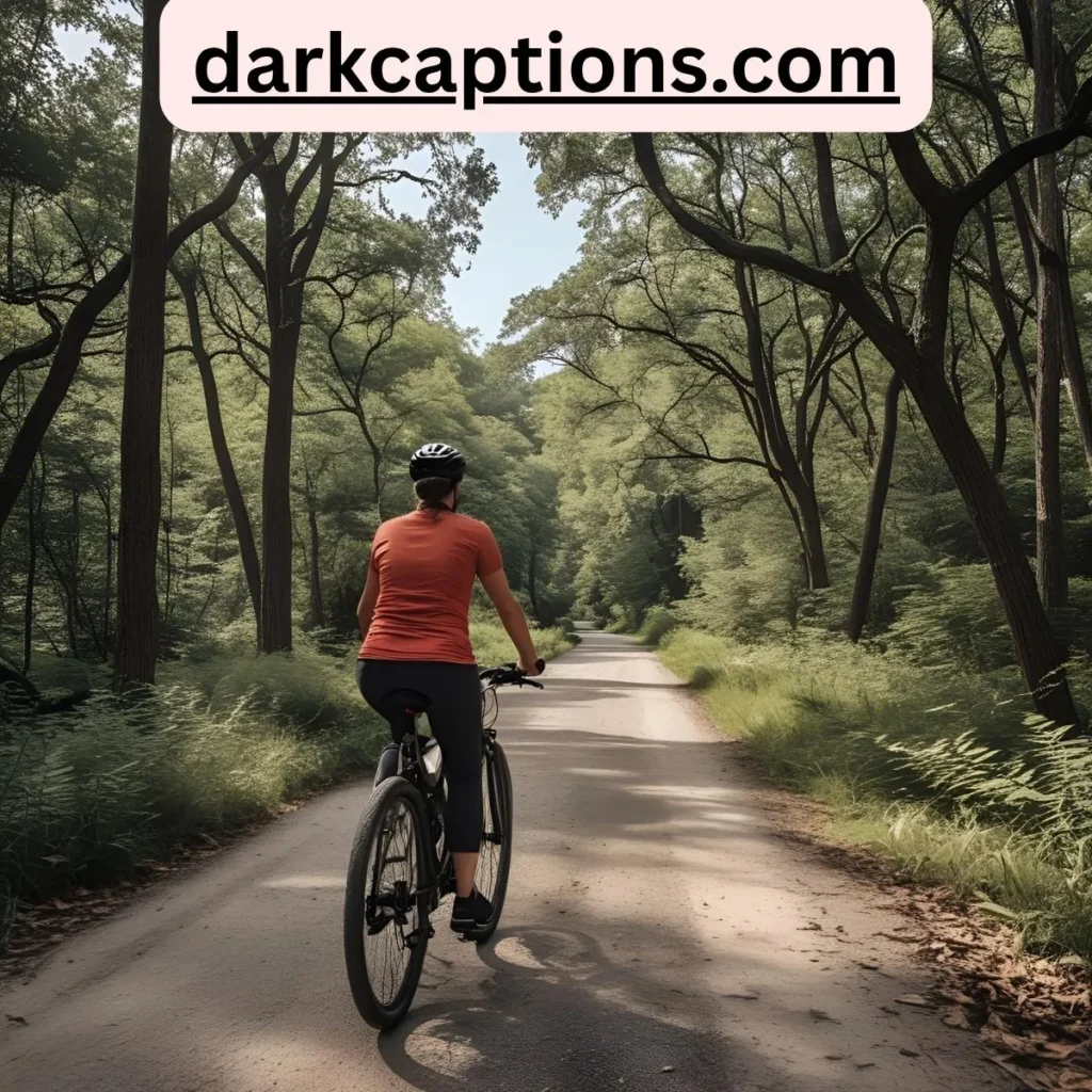 Nature Bike Ride Captions for Instagram