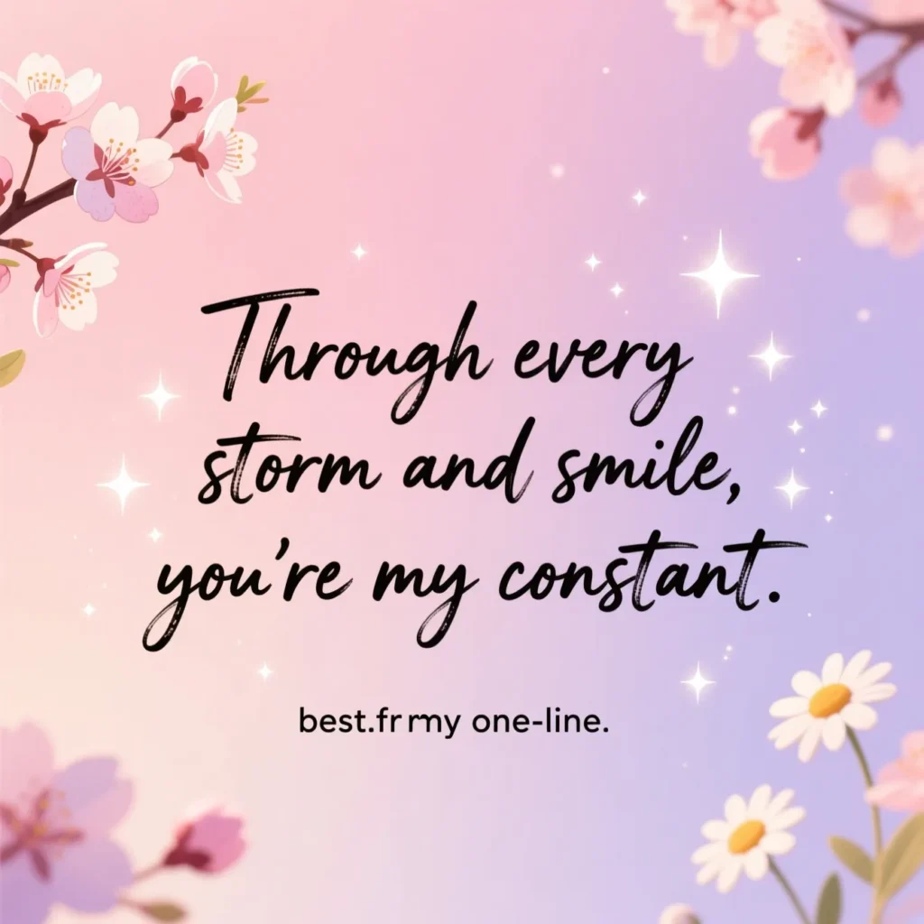 One Line Caption for Best Friend