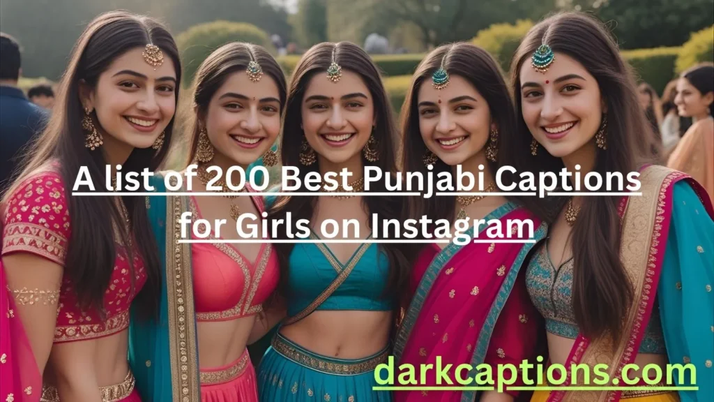 Punjabi Captions for Girls on Instagram