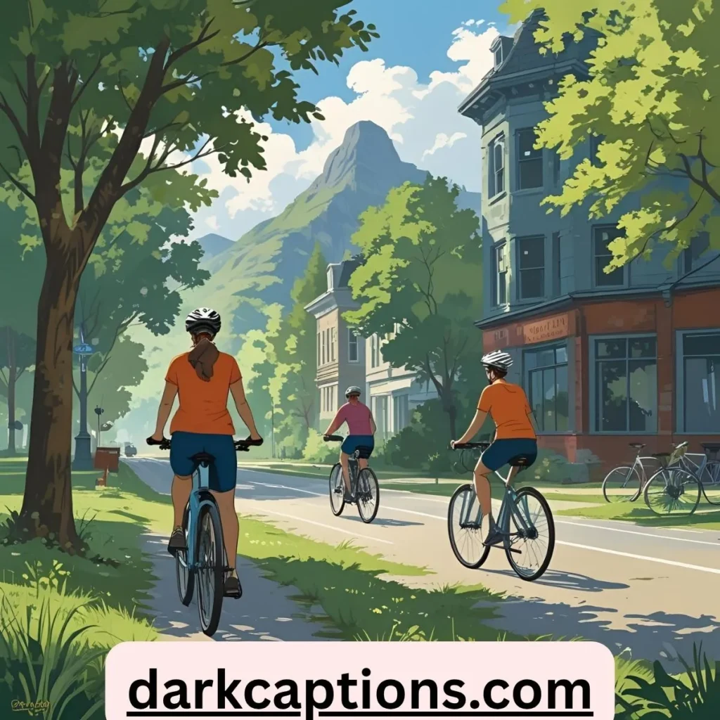 'Short Bike Ride Captions