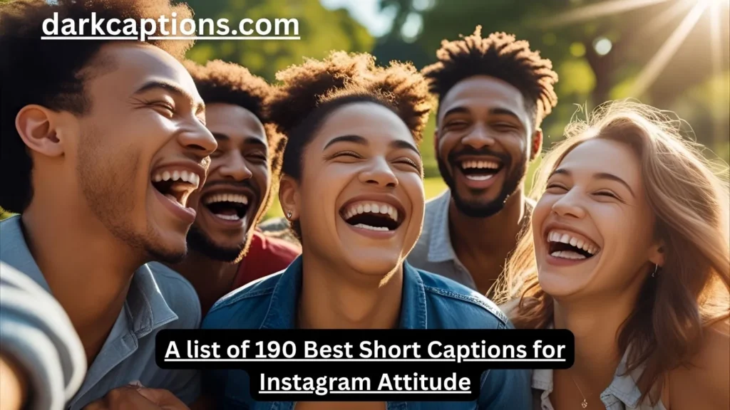 Short Captions for Instagram Attitude