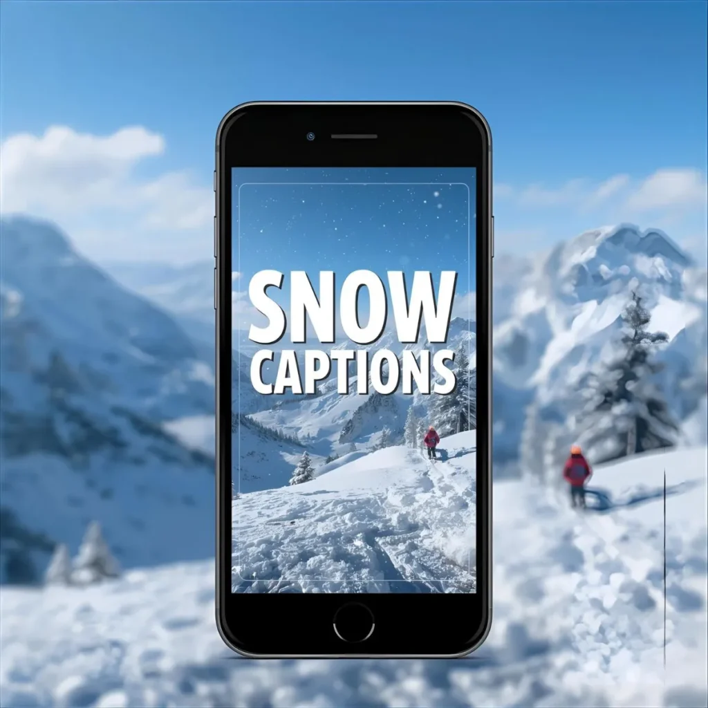 Snow Instagram Captions 