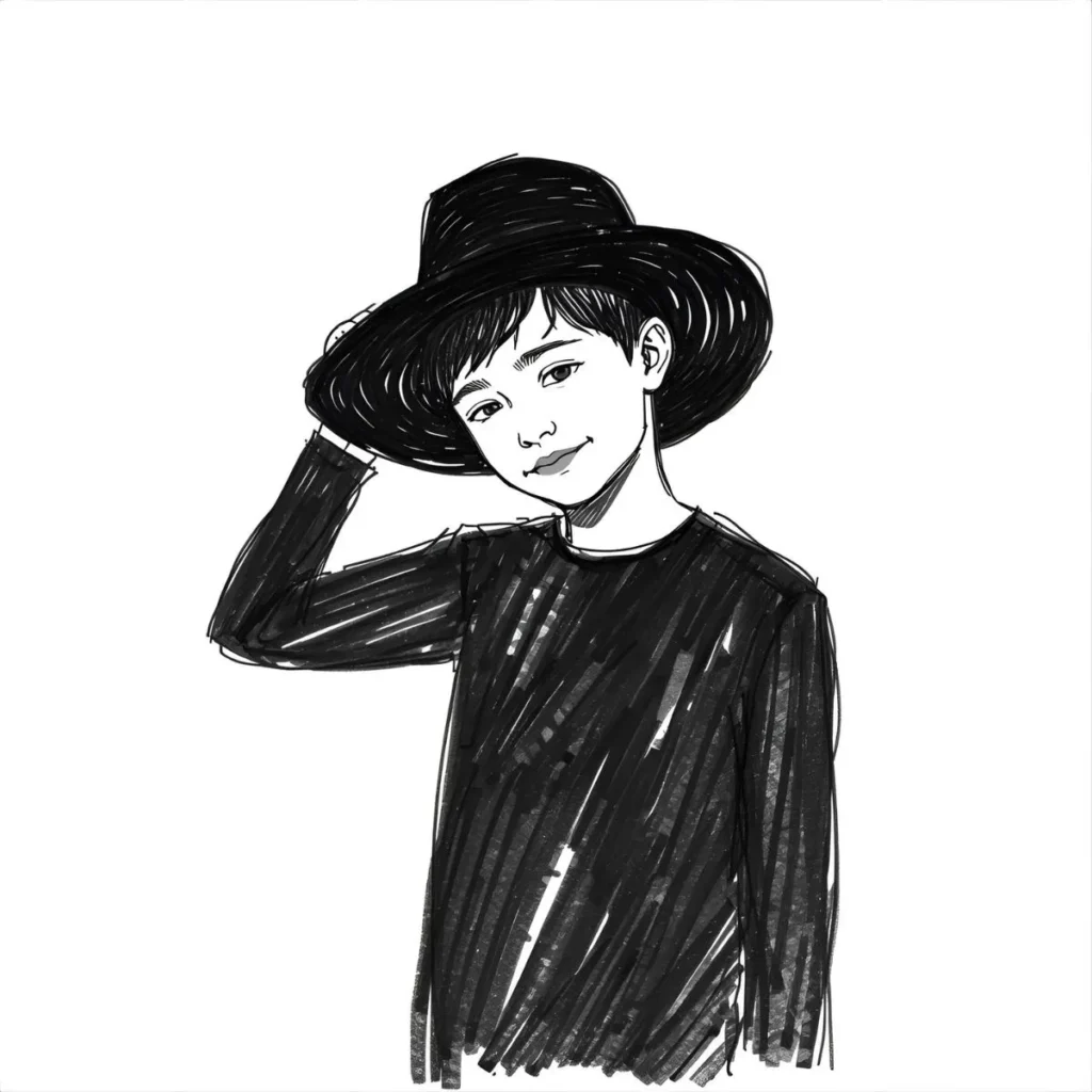 Black and White Captions for Instagram for Boy