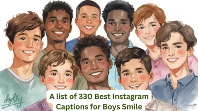 Instagram Captions for Boys Smile