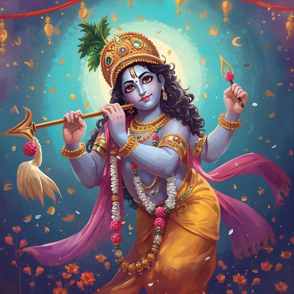 Krishna Janmashtami Captions for Instagram