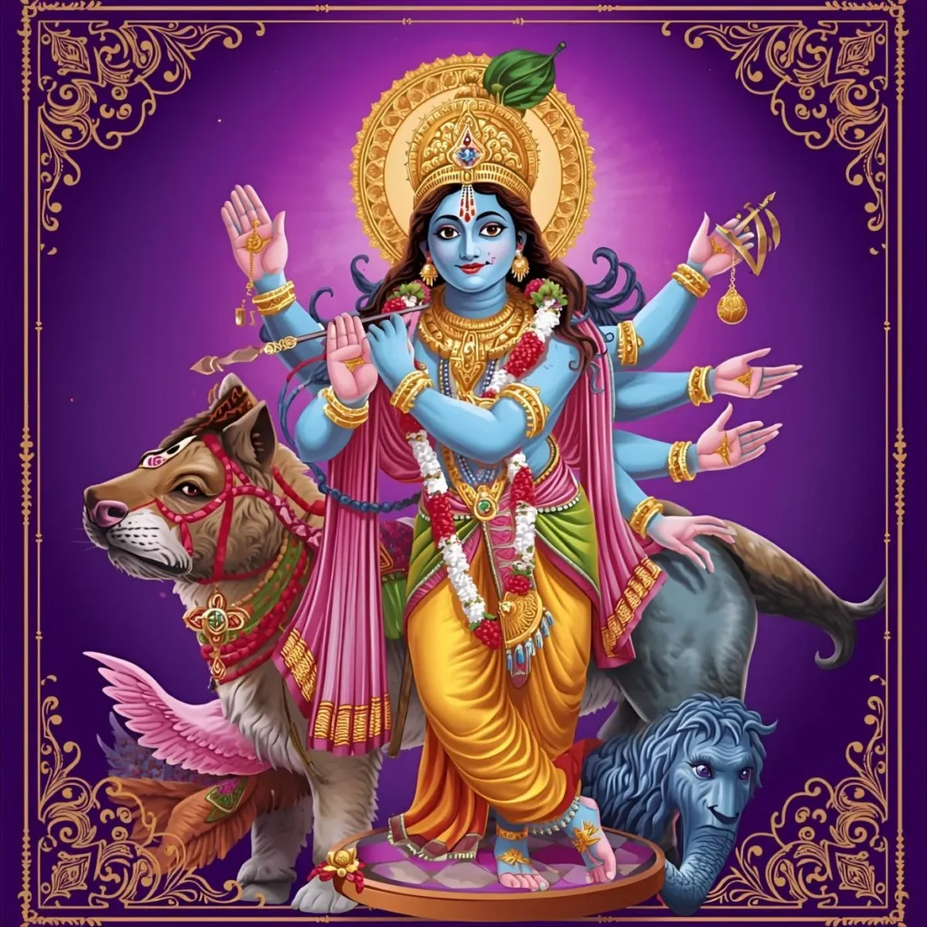 Krishna Janmashtami Captions for Instagram In English