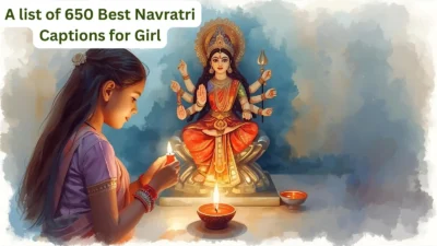 Navratri Captions for Girl