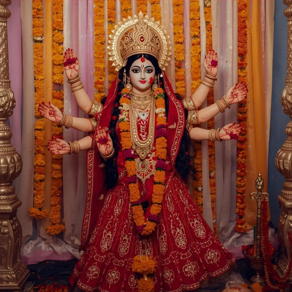 Short Navratri Captions for Instagram