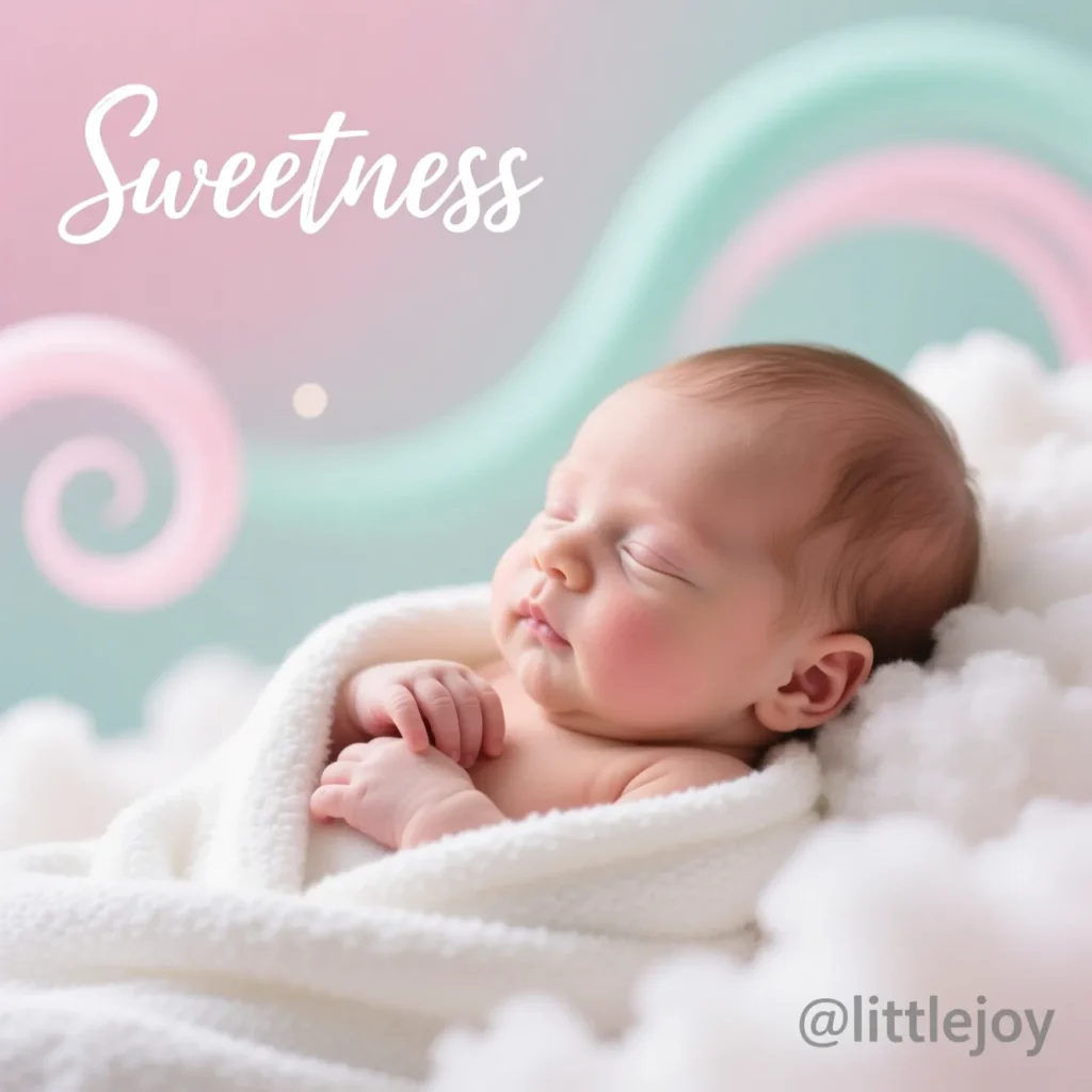 Baby Girl Captions for Instagram One Word