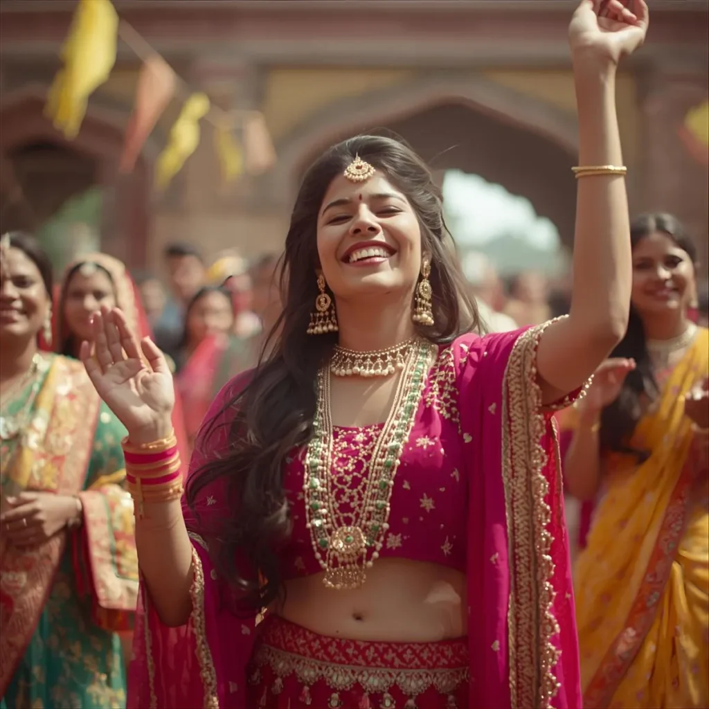 Bollywood Song Captions for Ethnic Wear