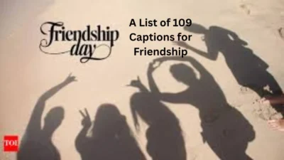 Captions for Friendship