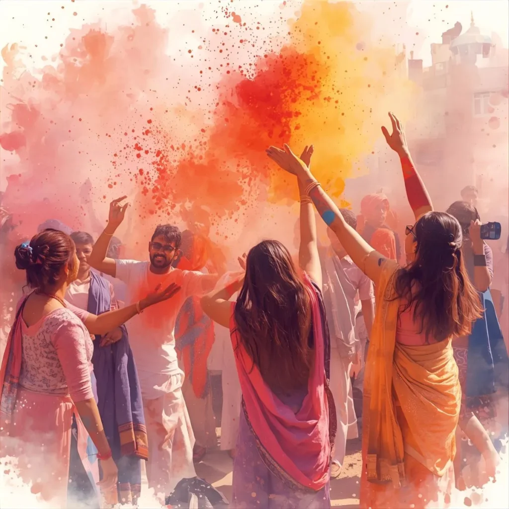 Holi Captions for Instagram in English