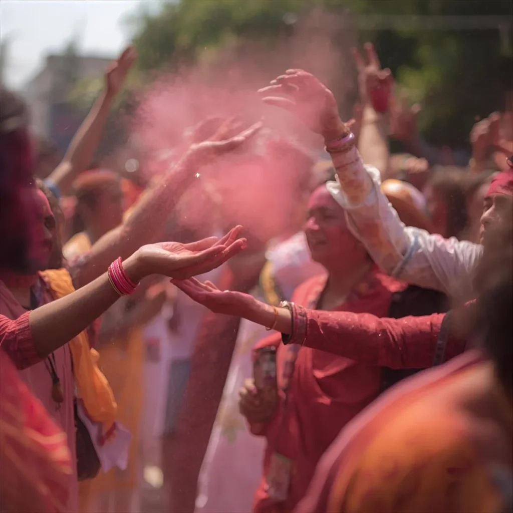 Holi Captions for Instagram in Hindi Short