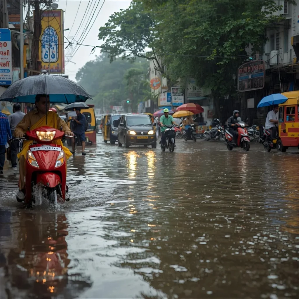 Mumbai Monsoon Captions