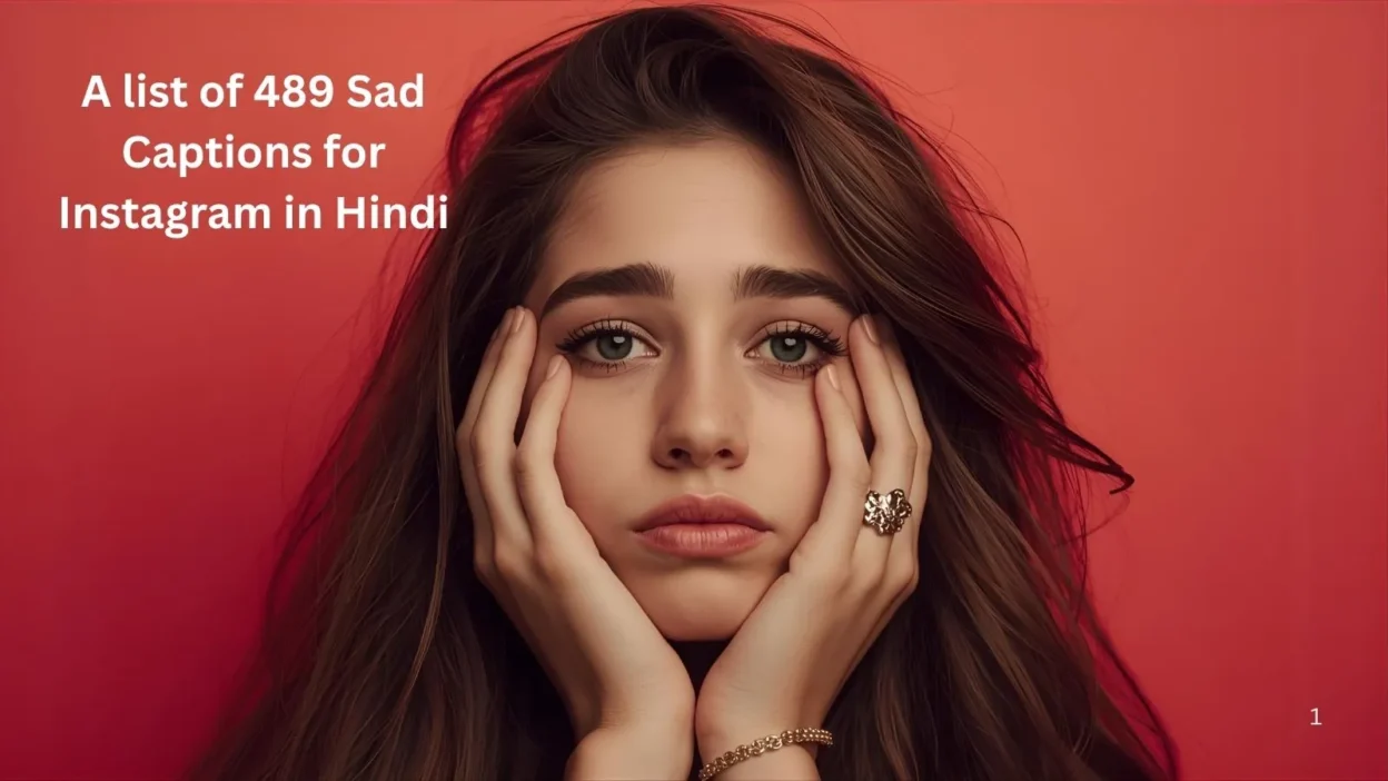 Sad Captions for Instagram in Hindi