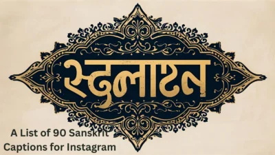 Sanskrit Captions for Instagram