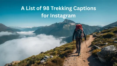 Trekking Captions for Instagram