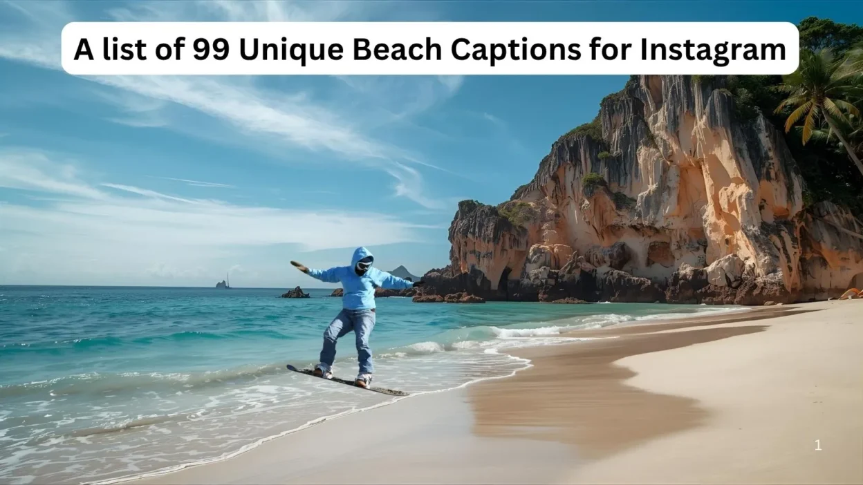 Unique Beach Captions for Instagram