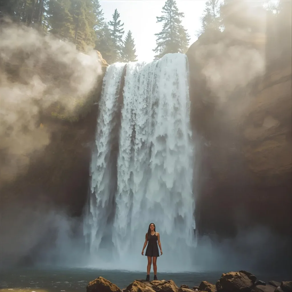 Waterfall Captions for Instagram for Girl