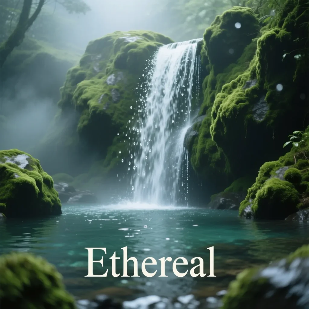 Waterfall Captions One Word for Instagram