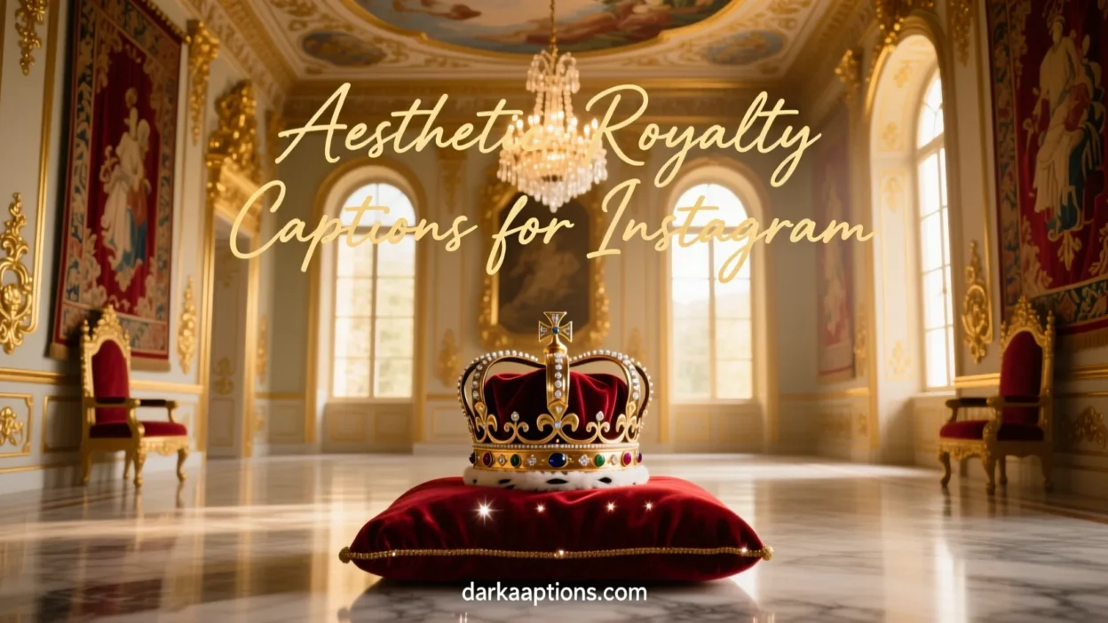 Aesthetic Royalty Captions for Instagram