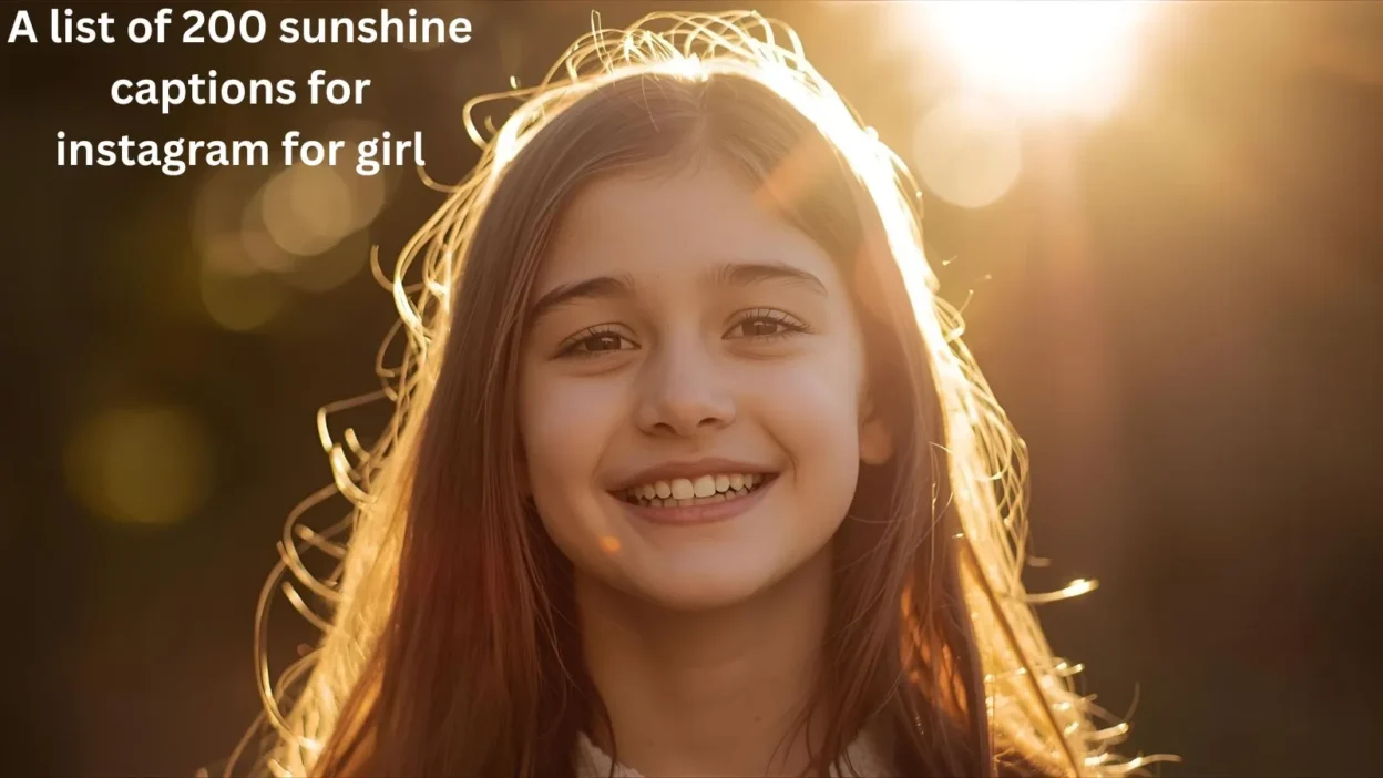 sunshine captions for instagram for girl